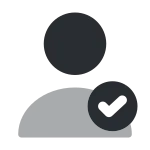 User Tick SVG Icon